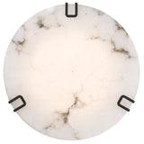 Noga Ceiling Light 22 Inch Black By Eurofase - Down View