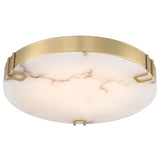 Noga Ceiling Light 22 Inch Gold By Eurofase - Side View