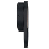 Noga Wall Sconce 11 Inch Black By Eurofase - Side View1