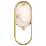 Noga Wall Sconce 11 Inch Gold By Eurofase