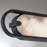 Noga Wall Sconce 24 Inch Black By Eurofase - Lifestyle View