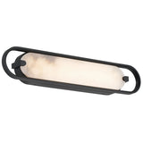 Noga Wall Sconce 24 Inch Black By Eurofase - Side View3