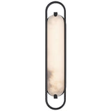 Noga Wall Sconce 24 Inch Black By Eurofase