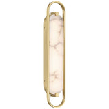 Noga Wall Sconce 24 Inch Gold By Eurofase - Side View2