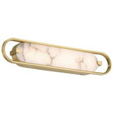 Noga Wall Sconce 24 Inch Gold By Eurofase - Side View3