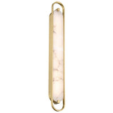 Noga Wall Sconce 36 Inch Gold By Eurofase - Side View