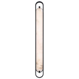 Noga Wall Sconce 46 Inch Black By Eurofase - Front View