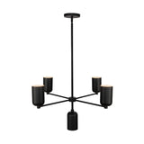 Nola Chandelier Black By Kuzco