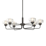 Nola Pendant in Natural Iron, Clear Glass by Hubbardton Forge