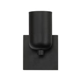 Nola Single Wall Sconce Black By Kuzco