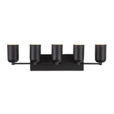 Nola Wall Sconce Black By Kuzco