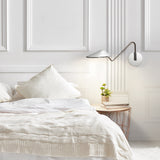 Non La A 03 Swing Arm Wall Lamp Chrome By Bover