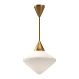 Nora Pendant — 14 Inch, Aged Gold