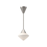 Nora Pendant — 8 Inch, Brushed Nickel