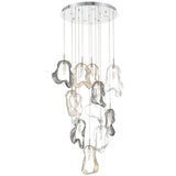 Norah Chandelier Nickel By Eurofase 1