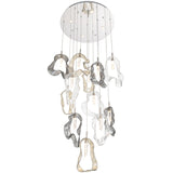 Norah Chandelier Nickel By Eurofase 3