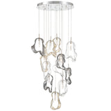 Norah Chandelier Nickel By Eurofase