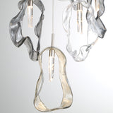 Norah Chandelier Nickel By Eurofase Lifestyle View