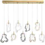 Norah Linear Chandelier Gold By Eurofase