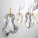 Norah Linear Chandelier Gold By Eurofase Lifestyle View