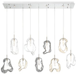 Norah Linear Chandelier Nickel By Eurofase 1