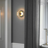 Nordic Gold/Clear Blossi Wall Light by Nuura