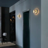 Nordic Gold/Clear Blossi Wall Light by Nuura
