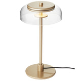 Nordic Gold/Clear Small Blossi Table Lamp by Nuura