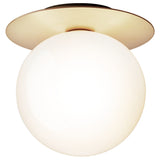 Nordic Gold/Opal Large Liila Ceiling/Wall Light by Nuura