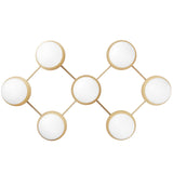 Nordic Gold/Opal Liila 7 Wall/Ceiling Light by Nuura