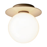 Nordic Gold/Opal Medium Liila Ceiling/Wall Light by Nuura