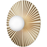 Nordic Gold/Opal Large Liila Muuse Ceiling/Wall Light by Nuura