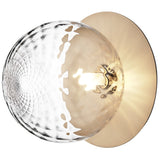 Nordic Gold/Optic Clear Large Liila Ceiling/Wall Light by Nuura