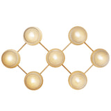 Nordic Gold/Optic Clear Liila 7 Wall/Ceiling Light by Nuura