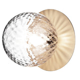 Nordic Gold/Optic Clear Medium Liila Ceiling/Wall Light by Nuura