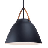 Nordic One Light Pendant By Maxim Lighting Medium TNBK