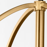 Norman Pendant Large Satin Brass Blonde Rattan By Visual Comfort Studio - Detailed View4