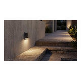 Notch Outdoor Wall Light shown installed