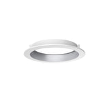 Notch Recessed Trim by Dals - 6 Inch, Sandblasted Aluminum