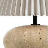 Noto Table Lamp Beige By Renwil Detailed View 1