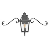 Nouvelle Wall Mount Lantern with Scrollwork