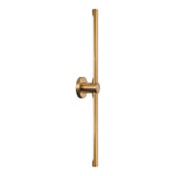 Novelle Wall Sconce 32 Inch Aged Gold Brass
