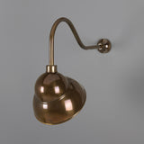 Novo Outdoor Sign Light - Antique Brass