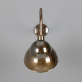 Novo Outdoor Sign Light - Antique Brass