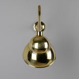 Novo Outdoor Sign Light - Polished Brass