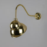 Novo Outdoor Sign Light - Polished Brass