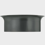 Noxon Flush Mount 13.75 Inch Distressed Bronze By Hudson Valley - Front View