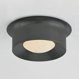 Noxon Flush Mount 13.75 Inch Distressed Bronze By Hudson Valley - With Light