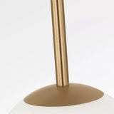 Nube One Light Pendant Satin Brass By Generation Lighting - Detailed View1