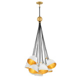 Nula Medium Single Tier Chandelier - Shell White - by Hinkley